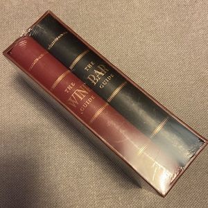 Williams Sonoma Bar &Wine guides. New cased Hard cover. Classic